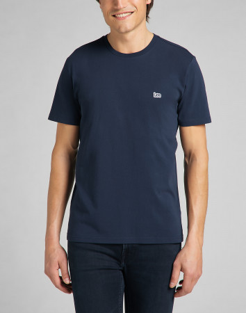 detail SS PATCH LOGO TEE NAVY